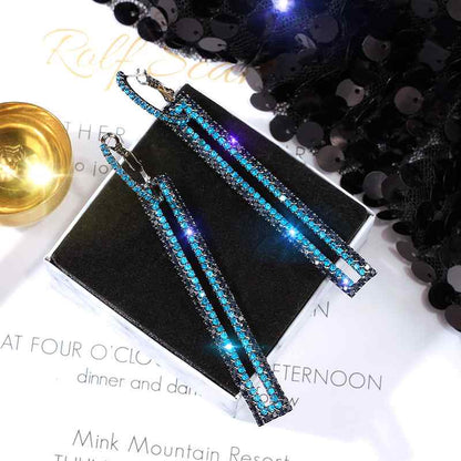 Luxury Geometric Drop Earrings