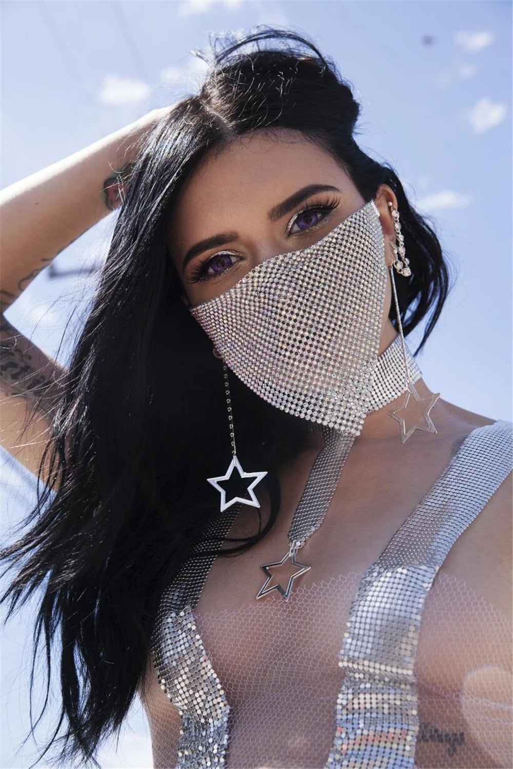 Sparkle Crystal Mask