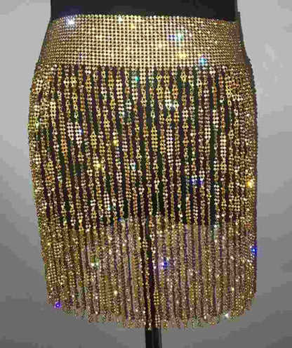 Tassel Mini Skirt