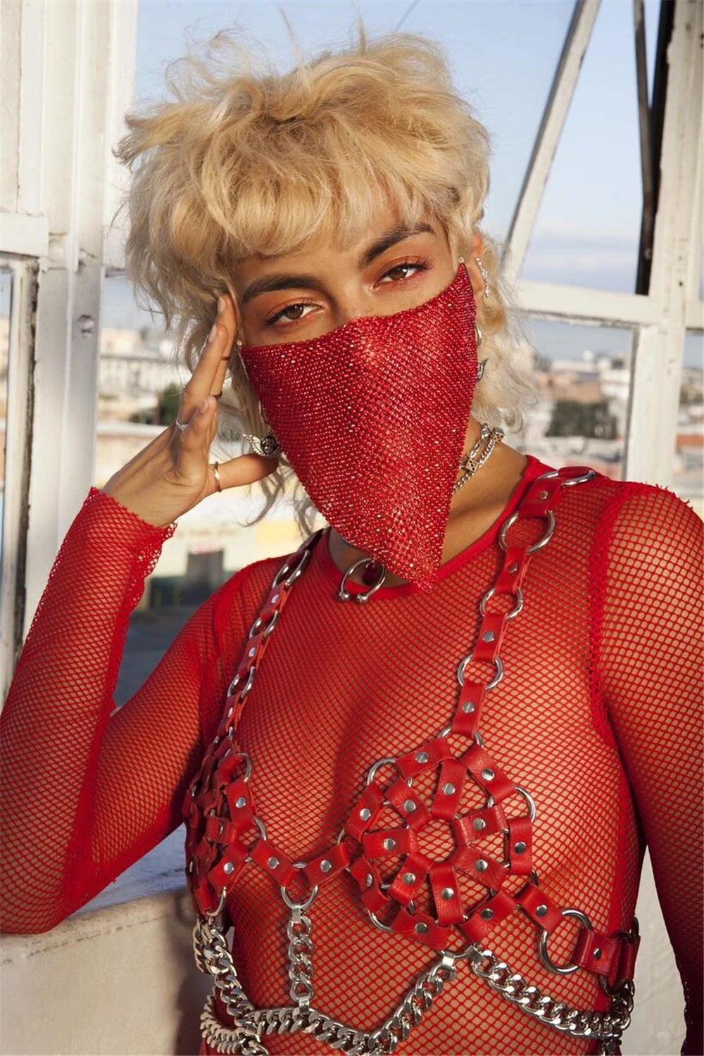 Sparkle Crystal Mask