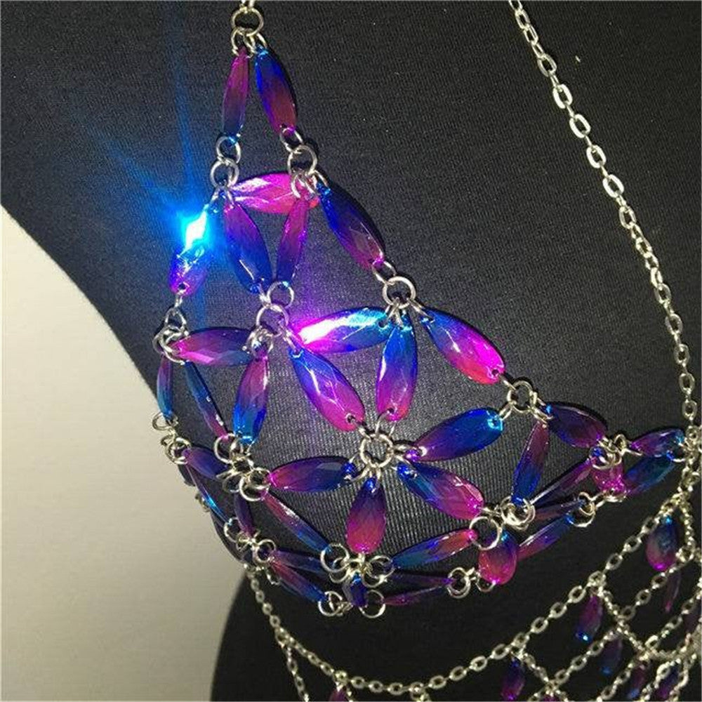 Crystal Bra Chain