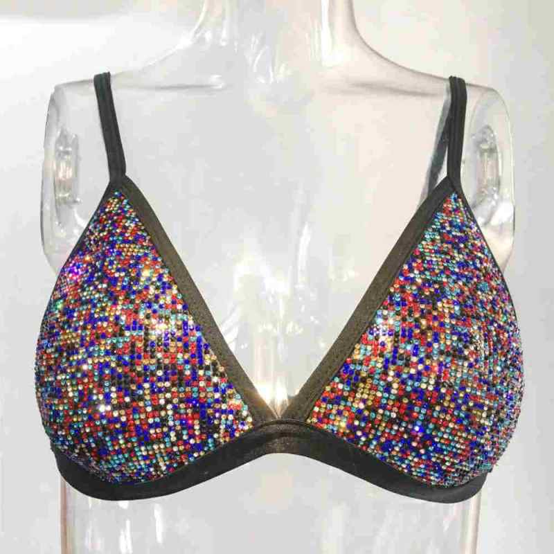Colorful Sparkly Bikini Set