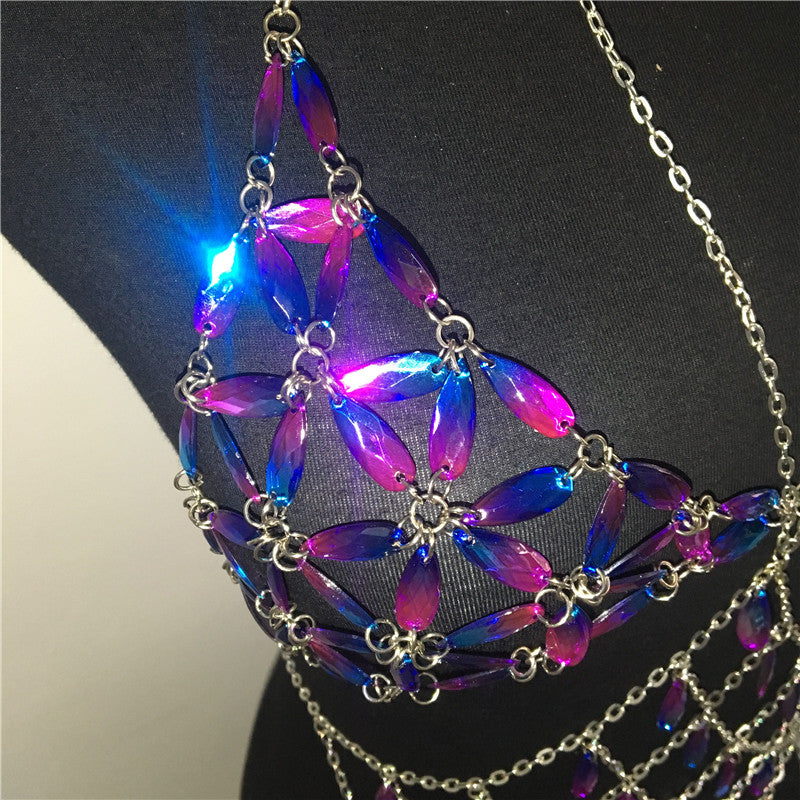 Crystal Bra Chain