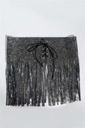 Tassel Belt Skirt