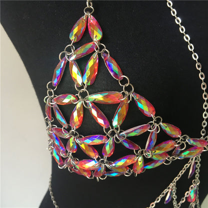 Crystal Bra Chain