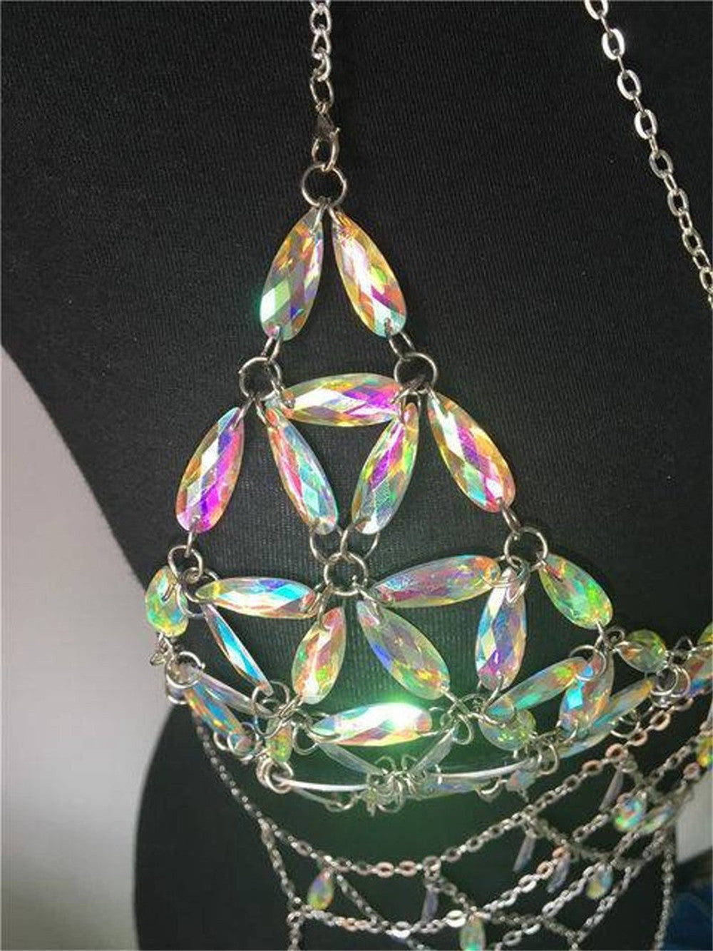 Crystal Bra Chain