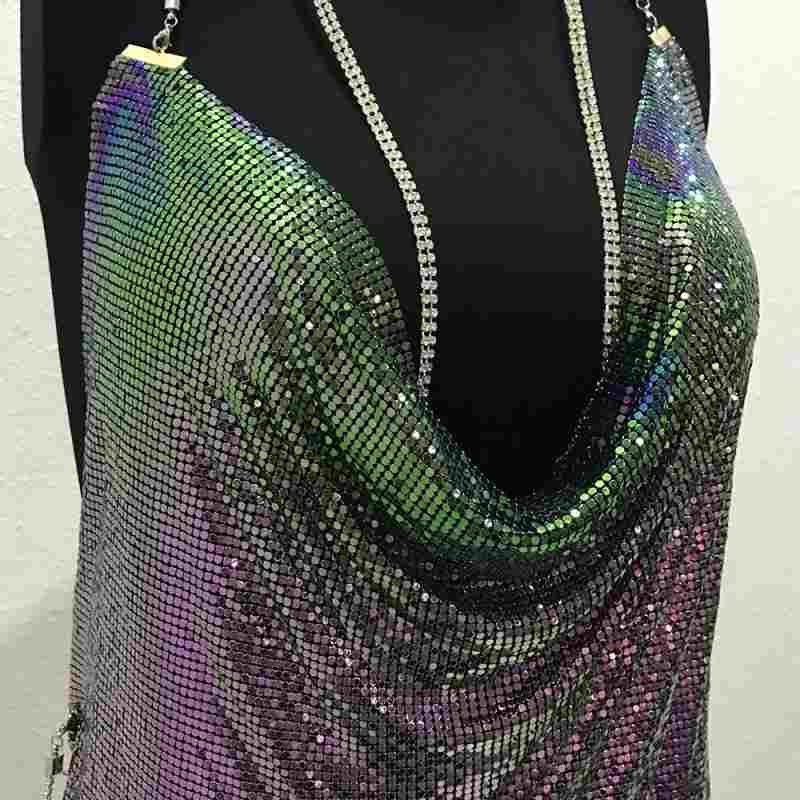 Colorful Chainmail Dress