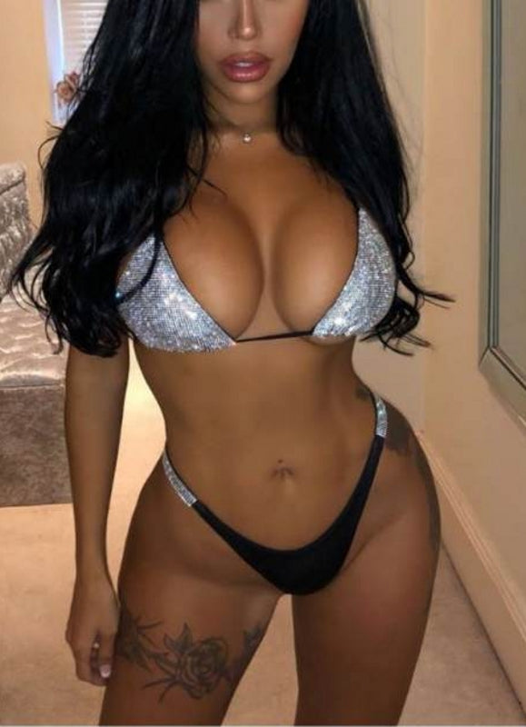 Halter Sparkle Bikini