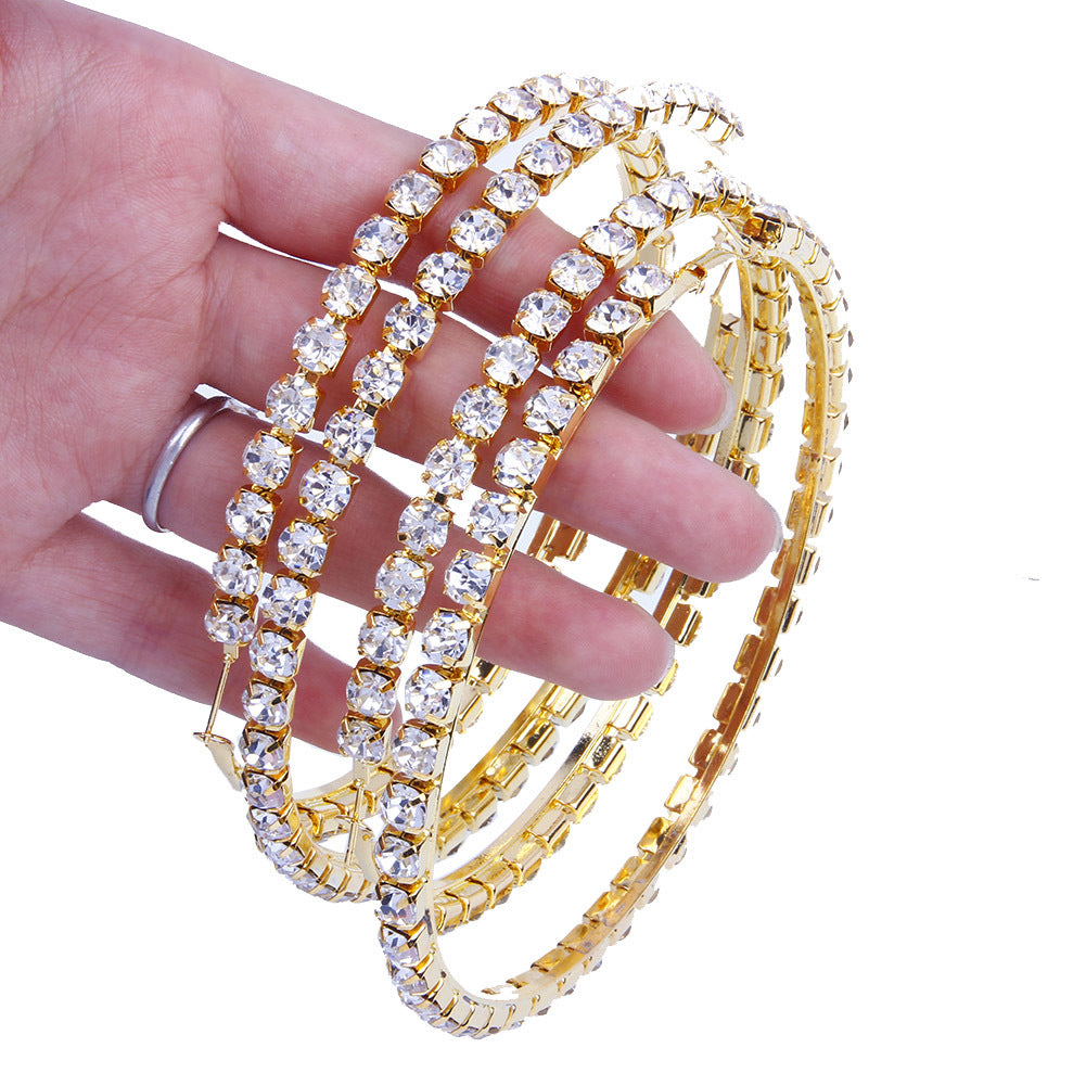 Giant Circle Earrings