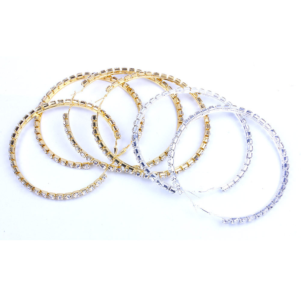 Giant Circle Earrings