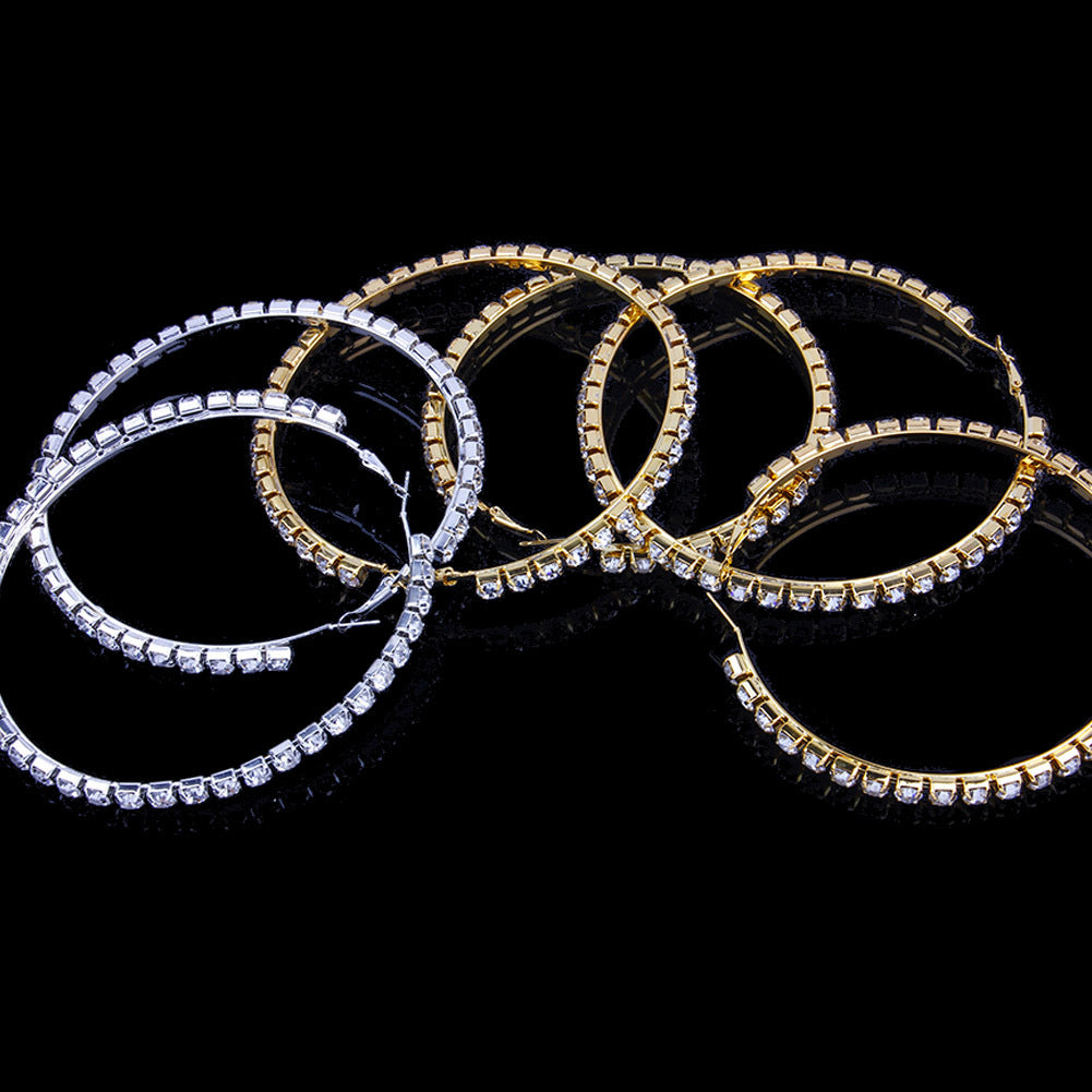 Giant Circle Earrings