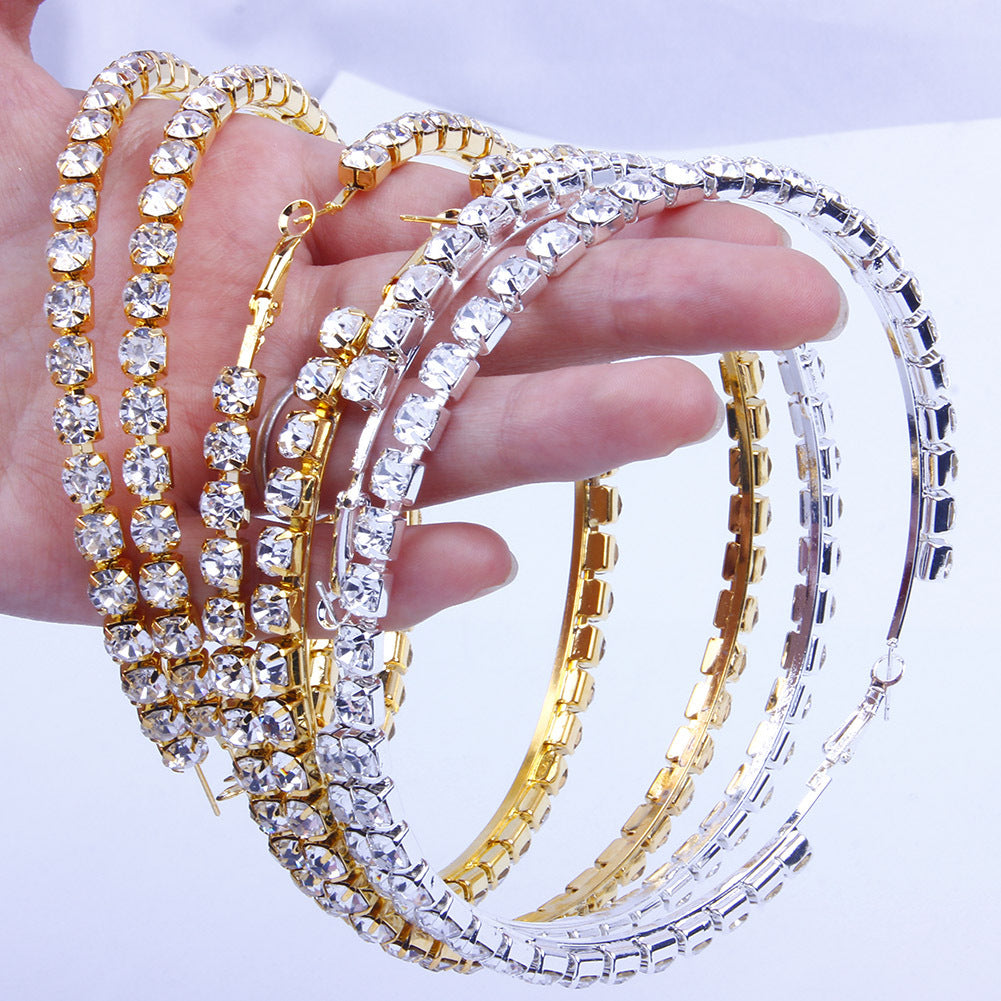 Giant Circle Earrings