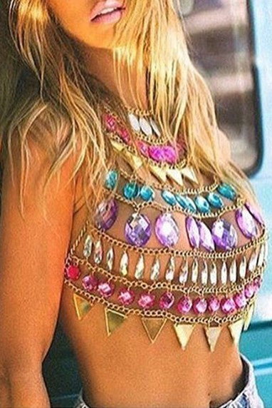 Crystal Multi Color Cami