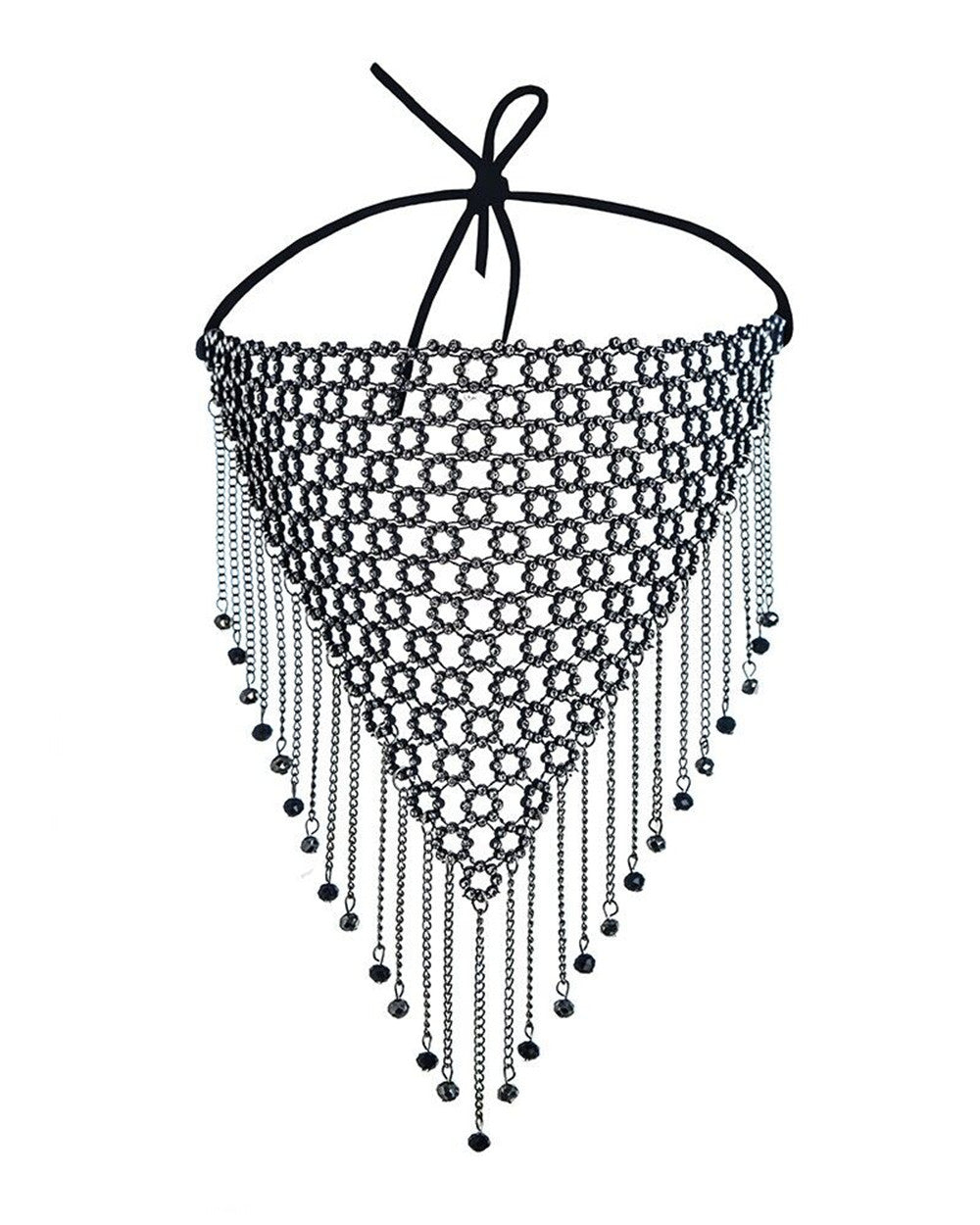 Tassel Triangle Face Mask