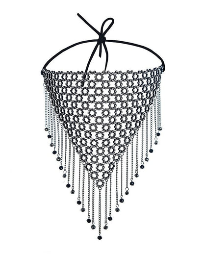 Tassel Triangle Face Mask