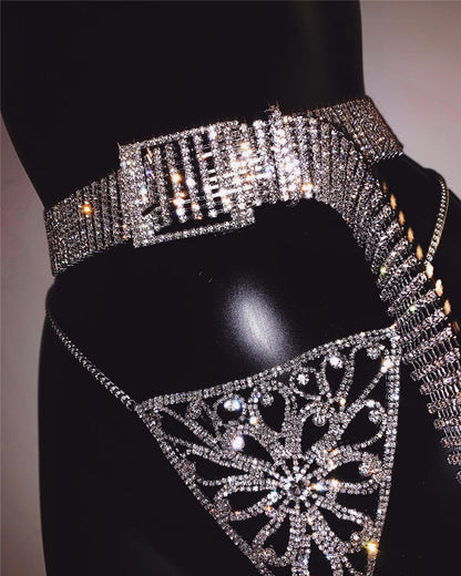 Sparkle Diamond Belt