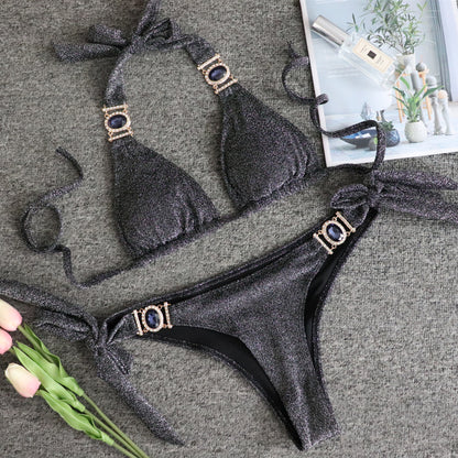 Glitter Bikini Set
