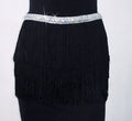 Fringe Wrap Skirt