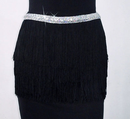 Fringe Wrap Skirt