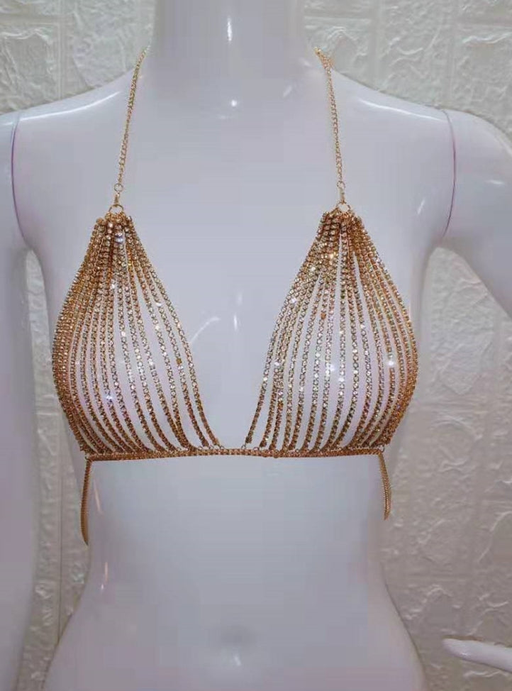 Diamond Bra Chain