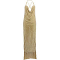 glitzy maxi dresses Skylar Pink Multi-Color Sequin Mesh Maxi Dress (SHIPS 6/15)