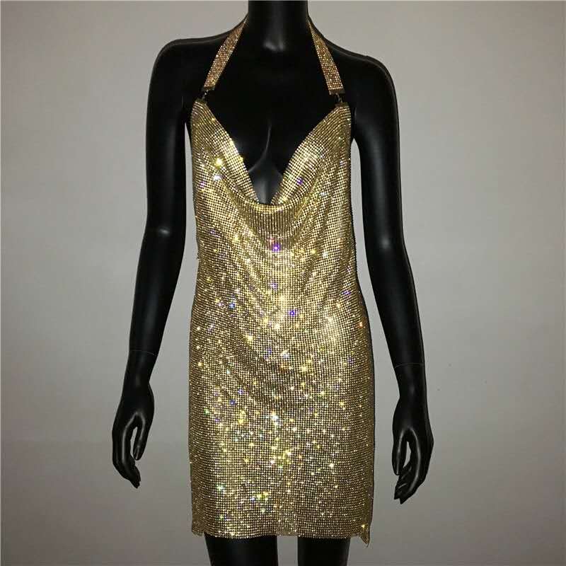 Shine Shine Mini Dress