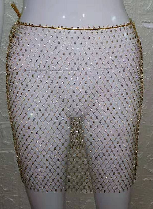 Mesh Mini Skirt