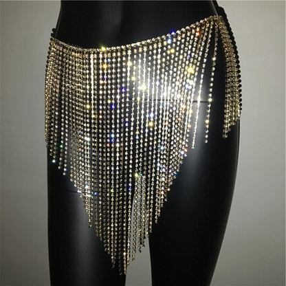 Diamante Tassel Skirt