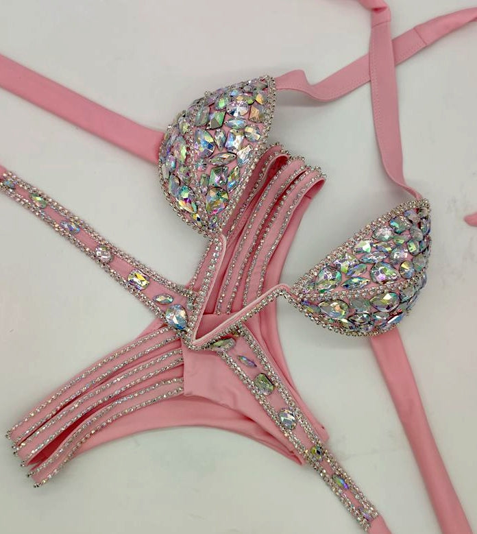 Luxury Crystal Bikini Set