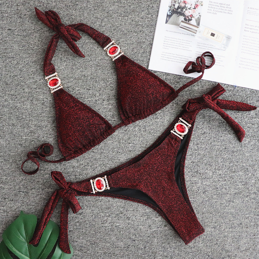 Glitter Bikini Set