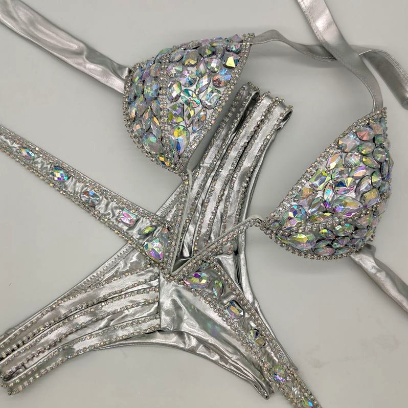 Luxury Crystal Bikini Set